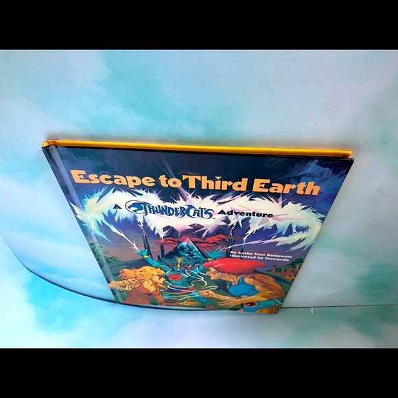 THUNDERCATS ADVENTURE VINTAGE 80s ESCAPE TO THIRD EARTH HARDCOVER BOOK 29p. - Picture 9 of 12